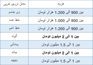 هزینه تزریق چربی به صورت تهران | دکتر عبدالهی فرد 